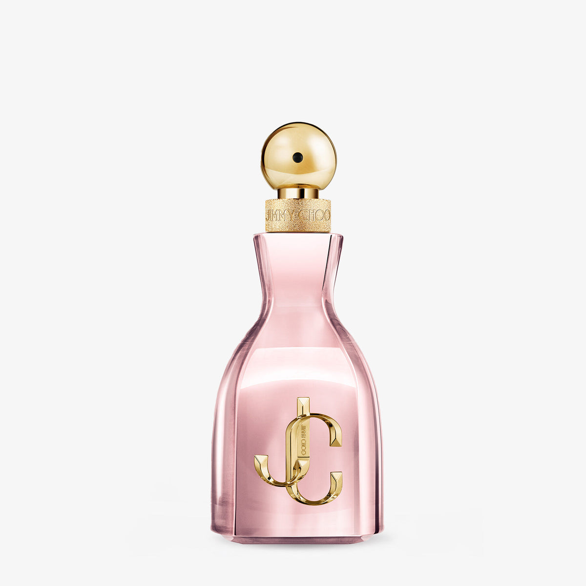 Jimmy Choo I Want Choo With Love 60ml EDP bottle on white background