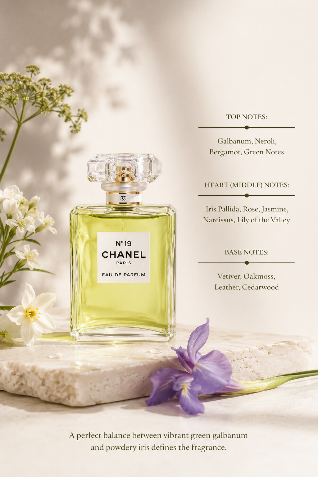 Chanel N°19 100ml EDP | Buy Online – Perfume Market