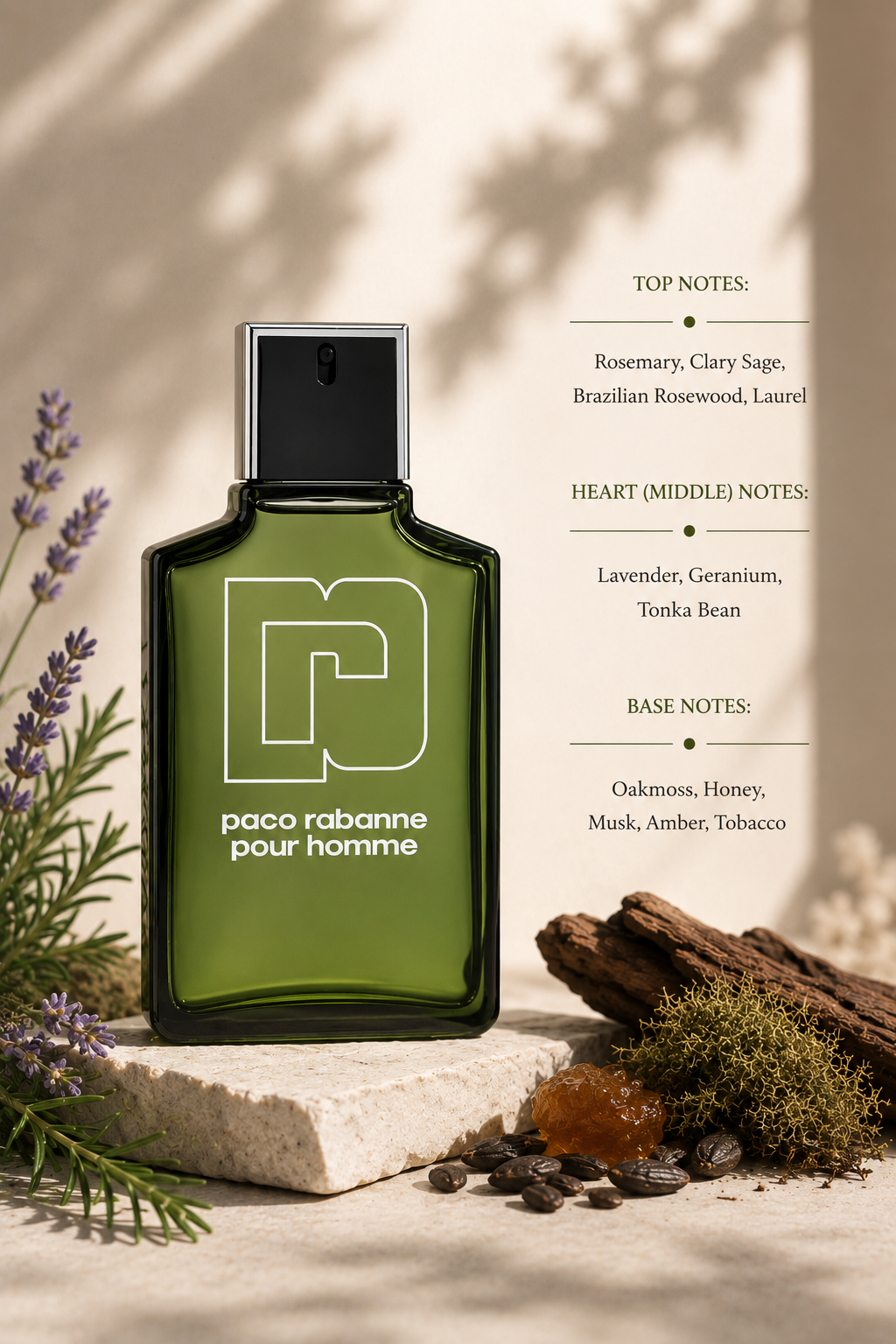 Paco Rabanne Pour Homme 100ml EDT (groen)