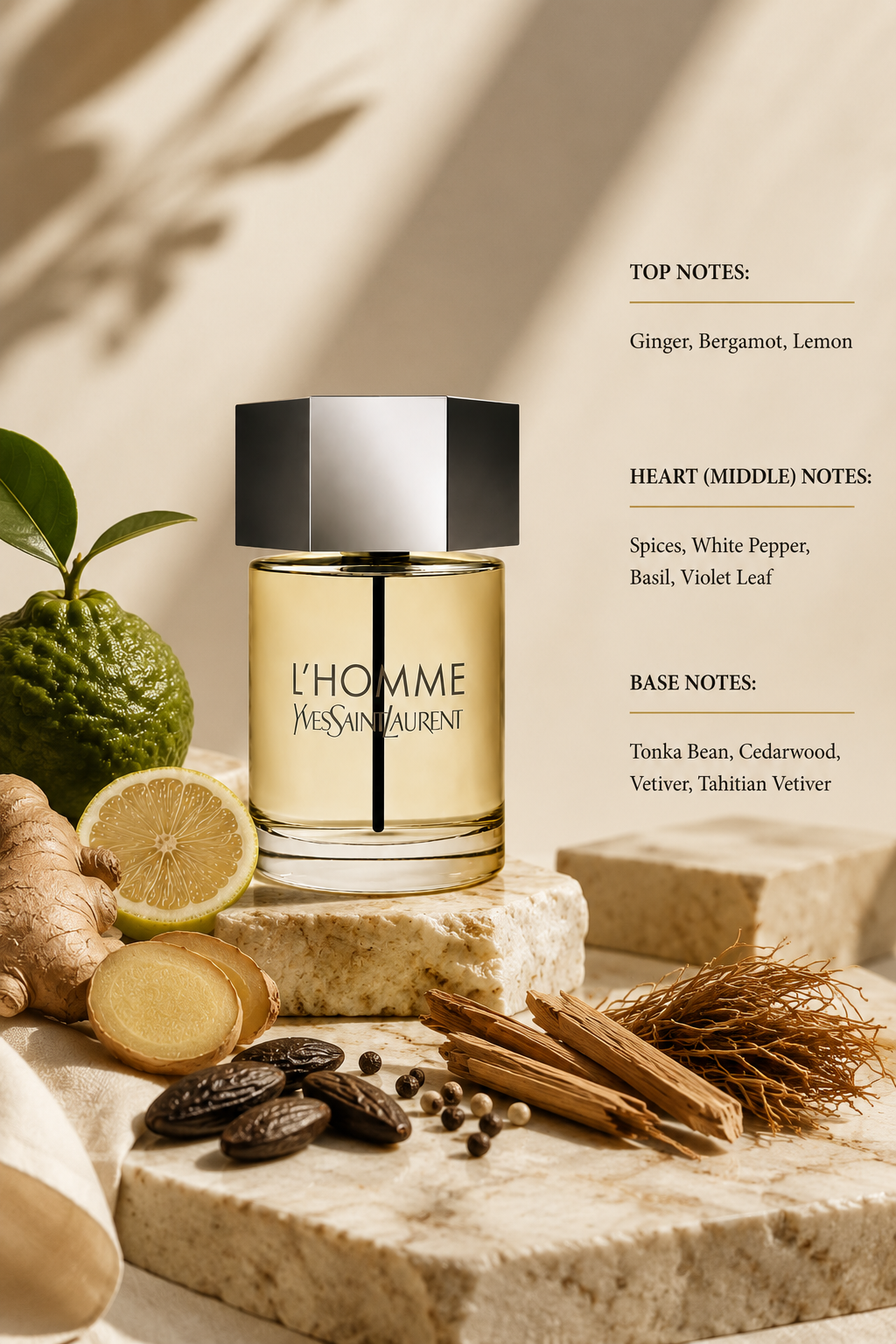 YSL L'Homme 60ml Eau de Toilette
