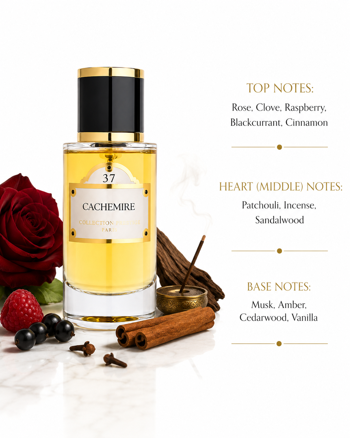 Collection Prestige No.37 Cachemire 50ml EDP - Unisex