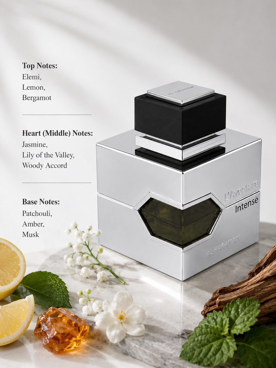 Al Haramain L'Aventure Intense Creed Aventus alternative perfume dupe