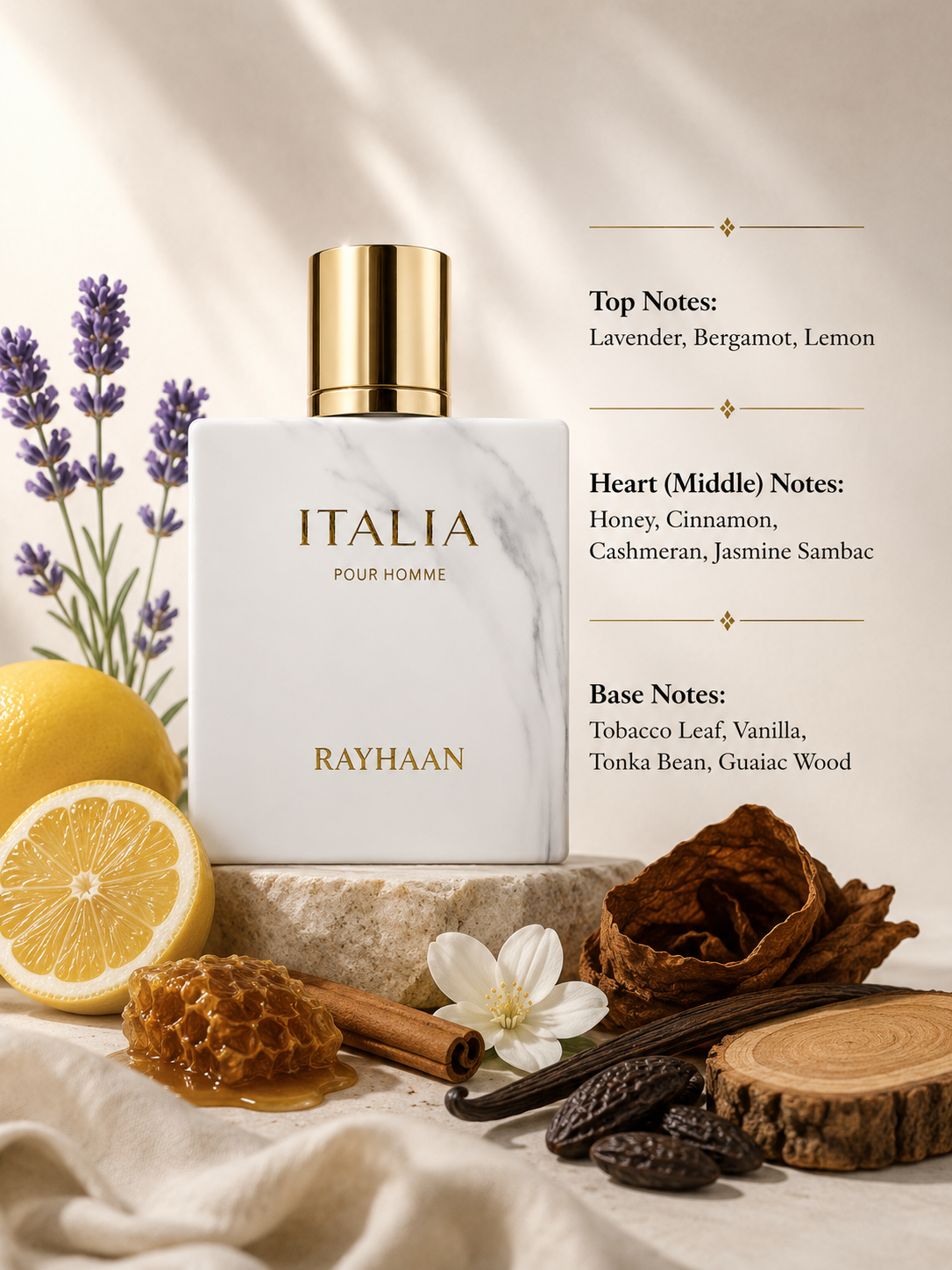 Rayhaan Italia 100ml EDP - Men
