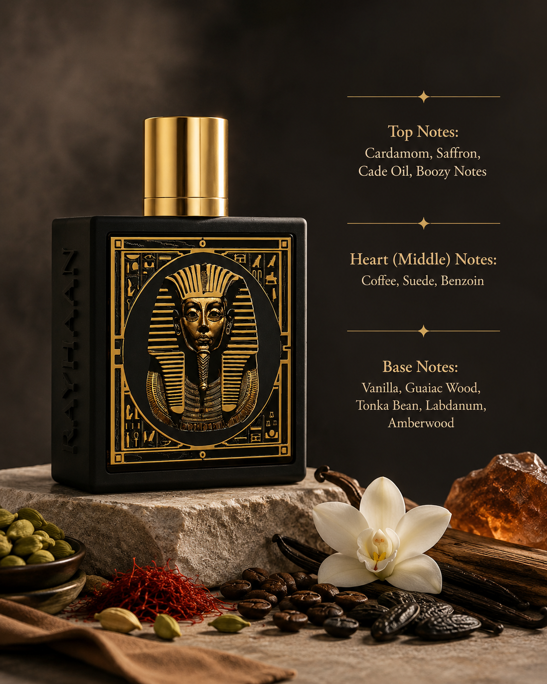 Rayhaan Pharaoh 100ml EDP - Unisex