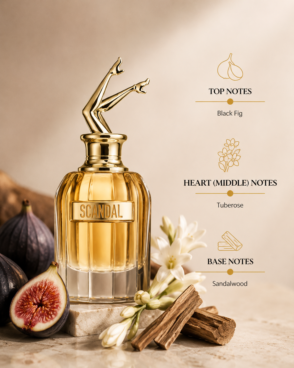 Jean Paul Gaultier Scandal Absolu Parfum 80ml EDP - Women