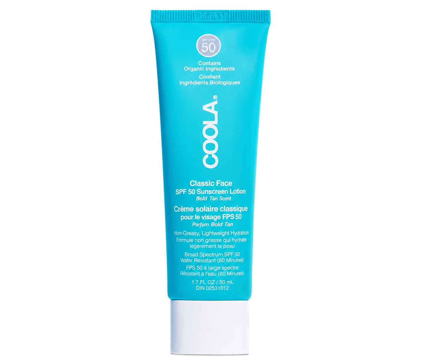 Coola White Tea Face Lotion SPF50 50ml