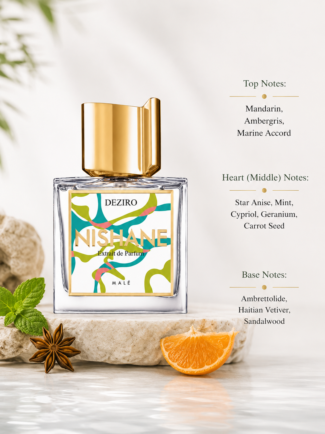 Nishane Deziro 50ml Extrait EDP - Unisex