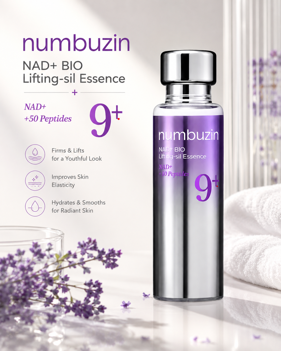 Numbuzin No.9 NAD Bio Lifting Essence 50ml