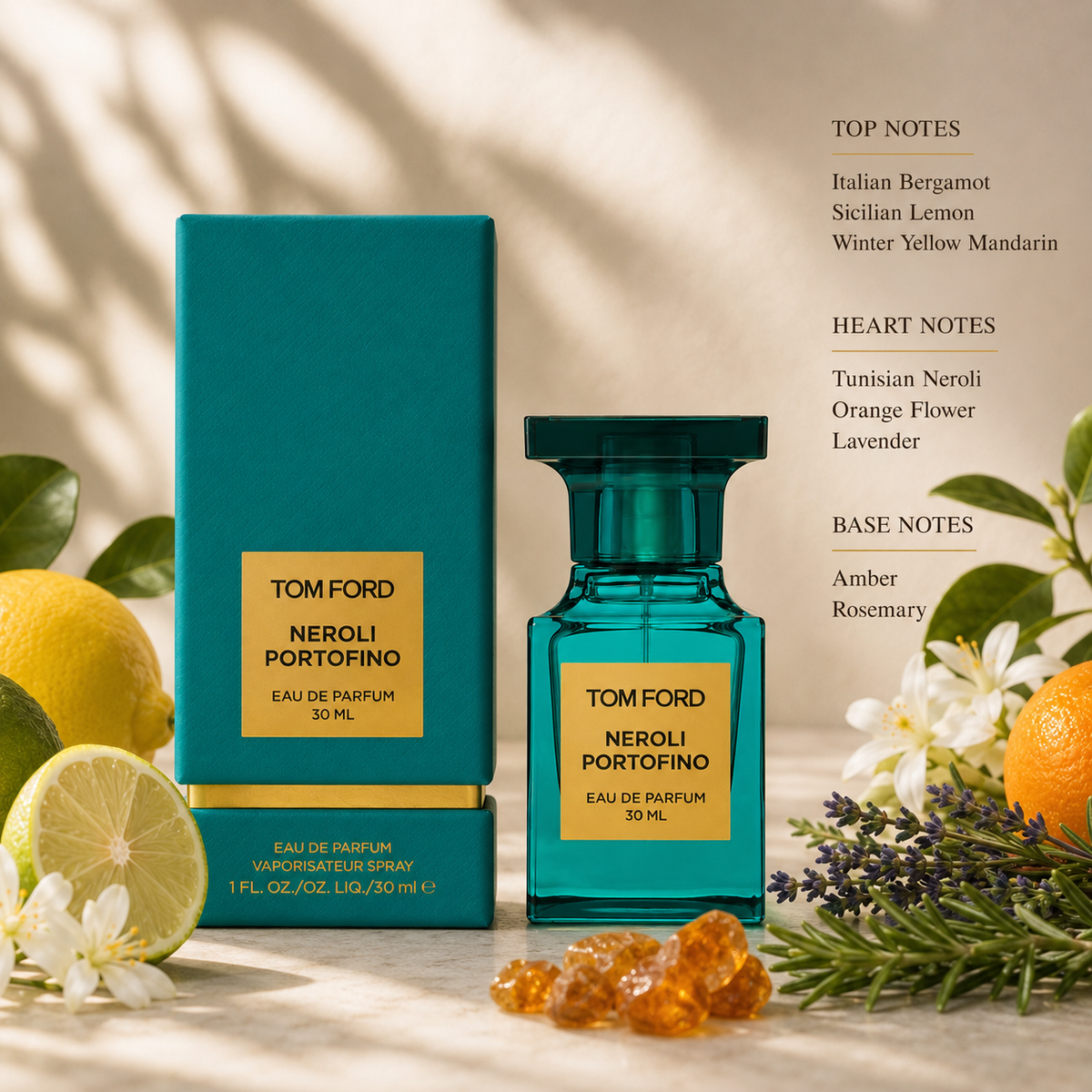 Tom Ford Neroli Portofino best luxury summer fragrance unisex