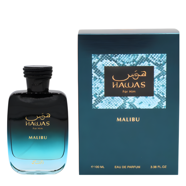 Rasasi Hawas Malibu voor mannen 100 ml EDP